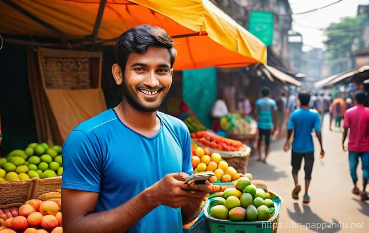 스마트 워치 전자결제 활용 - **Prompt:** A dynamic, mid-shot of a Bangladeshi woman in her late 20s, dressed in a modern, stylish... 스마트 워치 전자결제 활용 - **Prompt:** A dynamic, mid-shot of a Bangladeshi woman in her late 20s, dressed in a modern, stylish...