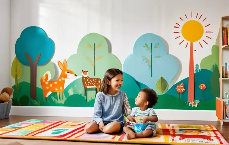 모바일 프로젝터 추천 - **Outdoor Movie Night with Friends:** A diverse group of four friends, all in their early twenties, ...