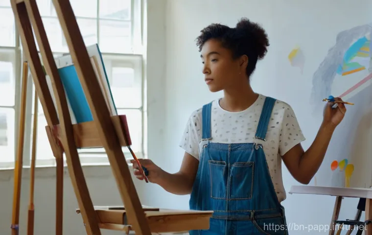 모바일 프로젝터 추천 - **Children's Interactive Story Time:** Two happy children, a boy aged 5 and a girl aged 3, are sitti...